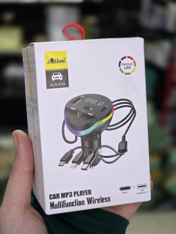 ALISON car charger & mp3 player